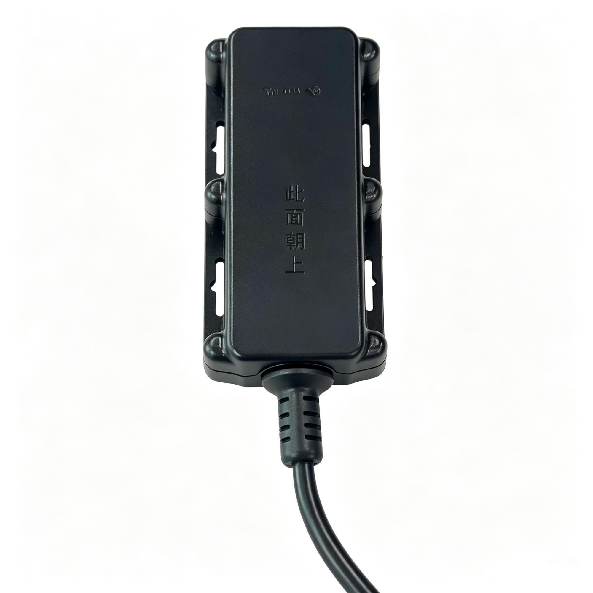 A700 black telematics device shown from above