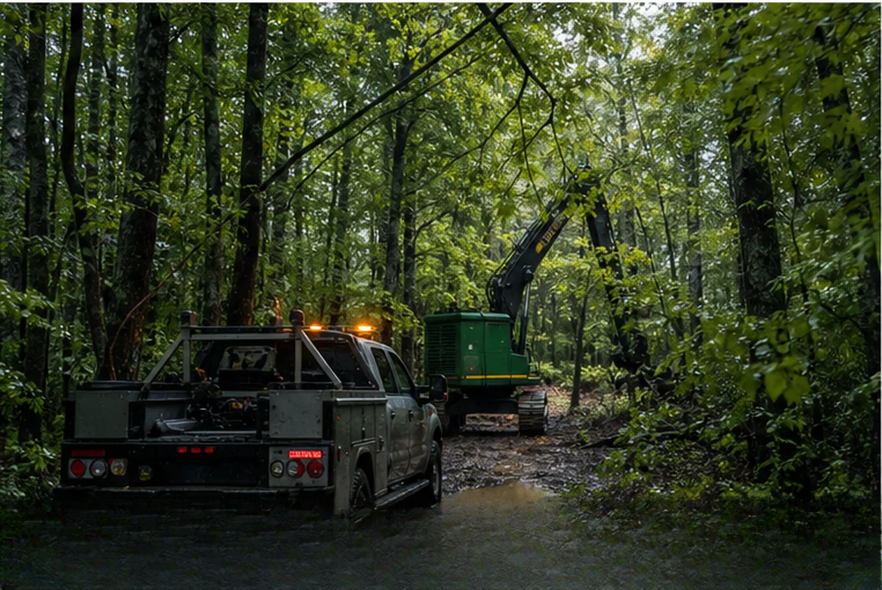 Outdoor equipment continuing work while a signal-gap question is reviewed