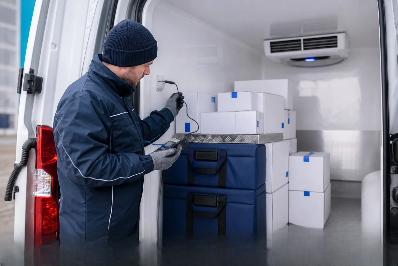 Temperature check being considered for a protected cargo vehicle