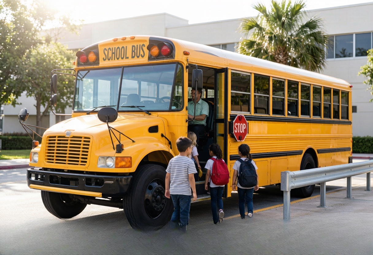 Coach, school-bus and employee-shuttle operators